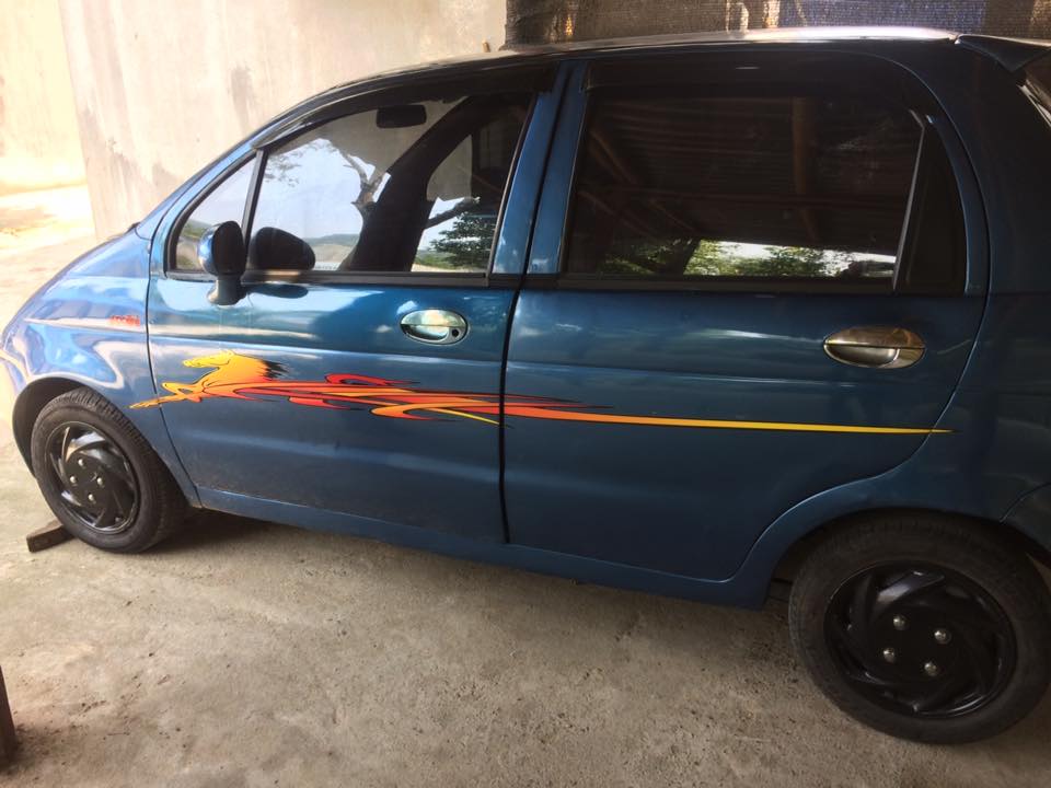 Cần bán xe Daewoo Matiz đời 2000, màu xanh lam