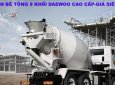 Bán xe trộn bê tông Daewoo nhập khẩu Hàn Quốc, giá tốt nhất, xe giao ngay