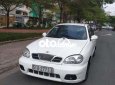 Cần bán gấp Daewoo Lanos MT năm 2003, màu trắng, nhập khẩu nguyên chiếc, giá chỉ 80 triệu