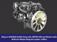 HC8 4x2 - Tải trọng 8.6T - Nhập khẩu linh kiện đồng bộ 100% từ Daewoo Hàn Quốc