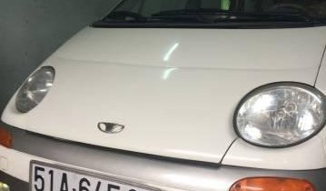 Gia đình bán Daewoo Matiz SE đời 2000, màu trắng