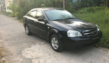 Bán xe Daewoo Lacetti EX 2007, màu đen  