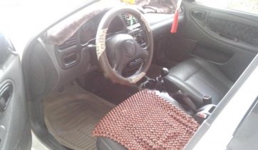 Bán ô tô Daewoo Lanos đời 2003, màu trắng xe gia đình