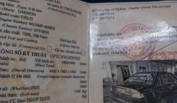 Bán Daewoo Espero sản xuất 1997, màu đen