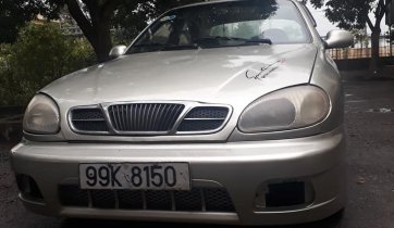 Cần bán xe Daewoo Lanos đời 2002, màu xám 
