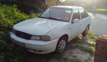 Cần bán lại xe Daewoo Cielo sản xuất năm 1996, màu trắng còn mới