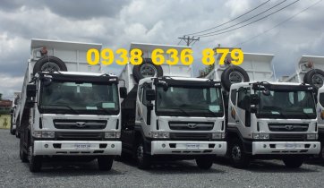 Bán xe Ben 15 tấn Daewoo nhập khẩu nguyên chiếc Hàn Quốc - giá tốt nhất - xe giao ngay