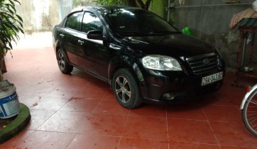 Bán ô tô Daewoo Gentra 1.5 SX đời 2011, màu đen