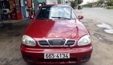 Bán xe Daewoo Lanos SX năm sản xuất 2003, màu đỏ, xe gia đình