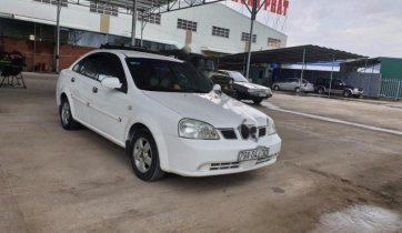 Cần bán xe Daewoo Lacetti EX 1.6 MT đời 2005, màu trắng