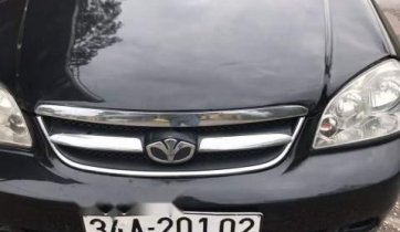 Cần bán Daewoo Lacetti MT đời 2008, màu đen như mới, giá 168tr