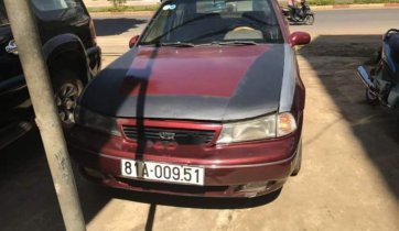 Bán Daewoo Cielo sản xuất 1996, màu đỏ, nhập khẩu, giá tốt