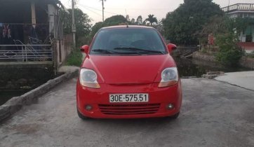 Bán xe Daewoo Matiz sản xuất 2009, màu đỏ, nhập khẩu nguyên chiếc, giá chỉ 118 triệu