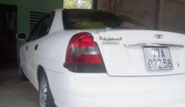 Bán ô tô Daewoo Nubira đời 2002, màu trắng, cam kết không đâm đụng hoặc ngập nước