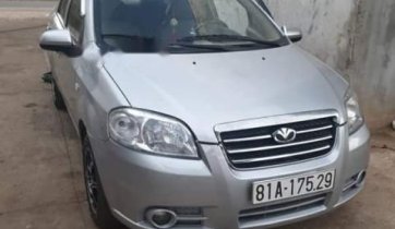 Gia đình bán lại xe Daewoo Gentra MT sản xuất 2008, màu bạc, giá 175tr