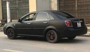 Bán Daewoo Lacetti MT đời 2008, màu đen, nhập khẩu nguyên chiếc