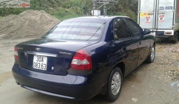 Bán xe Daewoo Nubira năm sản xuất 2001, màu xanh lam ít sử dụng 