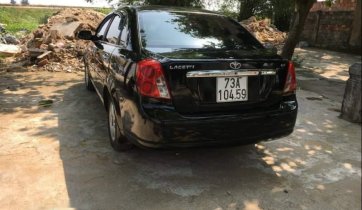 Bán Daewoo Lacetti EX năm sản xuất 2007, màu đen xe gia đình