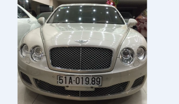 Xe Bentley Continental flying đời 2010, màu trắng, xe nhập