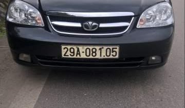 Bán Daewoo Lacetti năm sản xuất 2011, màu đen, giá 230tr