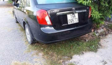 Cần bán lại xe Daewoo Lacetti MT năm 2005, màu đen chính chủ