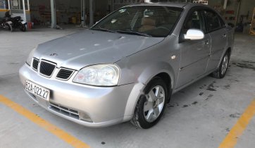 Cần bán lại xe Daewoo Lacetti Max 1.8 MT sản xuất 2004, màu bạc