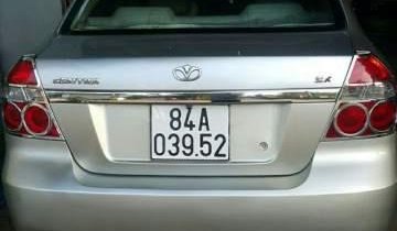 Bán Daewoo Gentra đời 2010, màu bạc, nhập khẩu