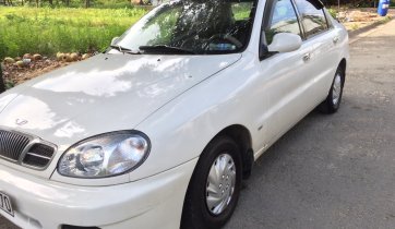Daewoo Lanos sx đời 2003, màu trắng, nhập khẩu, 88 triệu