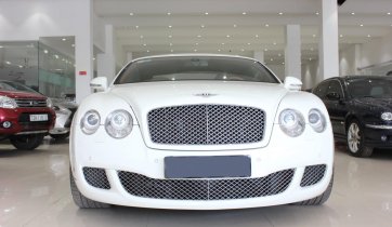 Bán xe Bentley Continental GT Speed 6.0L model 2010, màu trắng, nhập khẩu