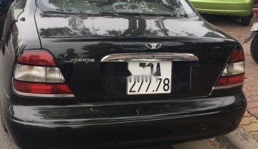 Bán xe Daewoo Leganza MT sản xuất 2000, màu đen, giá 77tr