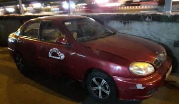 Cần bán xe Daewoo Lanos SX đời 2003, màu đỏ