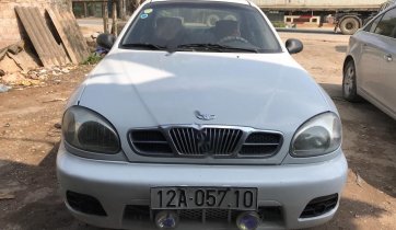 Bán xe cũ Daewoo Lanos SX đời 2003, màu trắng