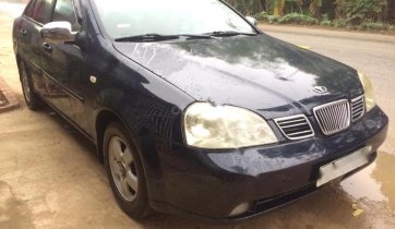 Bán ô tô Daewoo Lacetti đời 2004, màu đen, xe nhập chính hãng