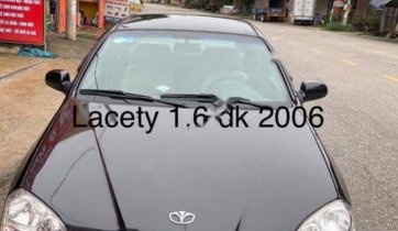 Cần bán Daewoo Lacetti EX 1.6 MT đời 2006, màu đen