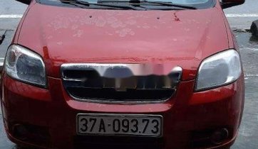 Xe Daewoo Gentra MT sản xuất năm 2007, màu đỏ