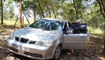 Bán xe Daewoo Lacetti đời 2005, màu bạc, xe gia đình