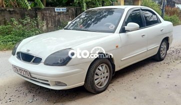 Bán ô tô Daewoo Nubira sản xuất năm 2003, màu trắng, nhập khẩu nguyên chiếc