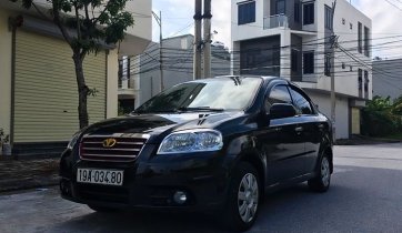 Cần bán xe Daewoo Gentra đời 2008, màu đen 