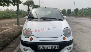Bán Daewoo Matiz S 0.8 MT đời 2004, màu trắng