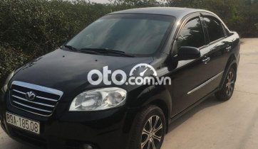 Bán ô tô Daewoo Gentra MT đời 2009, màu đen, giá 135tr
