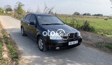 Cần bán Daewoo Lacetti MT 2005, màu đen, nhập khẩu  