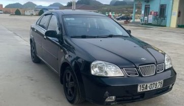 Bán ô tô Daewoo Lacetti Max năm 2004, màu đen