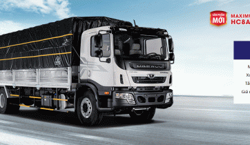 HC8 4x2 - Tải trọng 8.6T - Nhập khẩu linh kiện đồng bộ 100% từ Daewoo Hàn Quốc