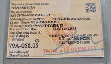 Cần bán xe năm sản xuất 2002, giá chỉ 60 triệu