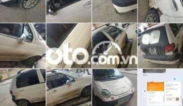 Xe matiz trắng 2004 xe tap lái