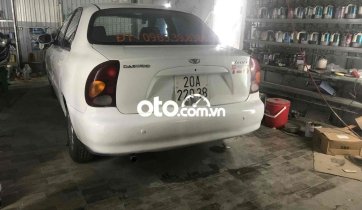 Deawoo lanos 1.6L-2003 trắng đẹp