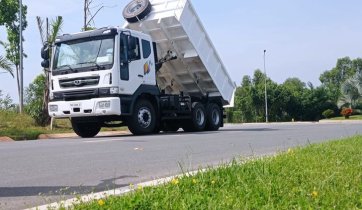 Xe Ben Daewoo 3 chân nhập khẩu giá tốt Đà Nẵng