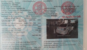 Bán xe Daewoo Lacetti đời 2005.